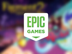 Two free games worth nearly $40 will become available from July 10 to July 17. Blurred game teasers with Epic Games logo over them. (Image source: Epic Games Store)