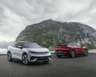 With their coupé like shape, Volkswagen's new electric SUVs VW ID.5 and ID.5 GTX look quite sporty (Image: Volkswagen)