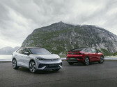 With their coupé like shape, Volkswagen's new electric SUVs VW ID.5 and ID.5 GTX look quite sporty (Image: Volkswagen)