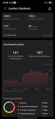 Honor Health: Workout recording