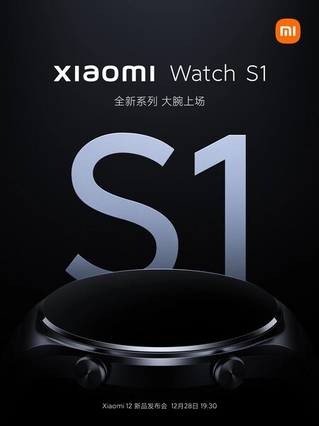 Xiaomi Watch S1. (Image source: Xiaomi)