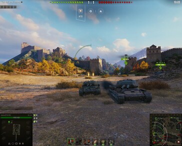 World of Tanks 1.7.1 - IS-2-II in the first battle (Source: Own)