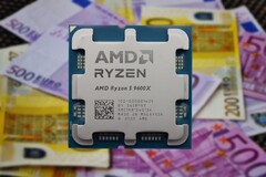 The cheapest Zen 5 CPU, the Ryzen 5 9600X, has an RRP of €309 in Europe. (Image source: Notebookcheck, Alexas_Fotos)