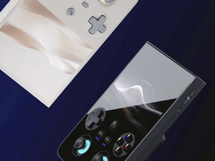 The Anbernic RG477V leverages MediaTek's Dimensity 8300 chipset and a 5,500 mAH battery. (Image source: Anbernic)