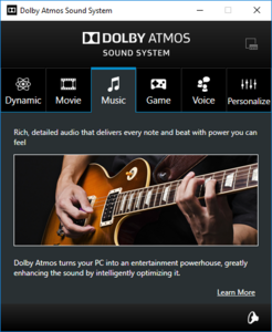 Dolby Atmos Software