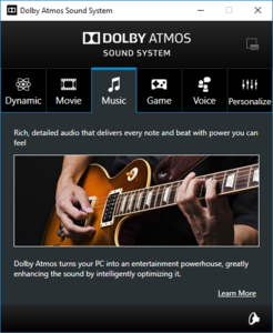 Dolby Atmos Software Dolby Atmos Software