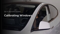 The windows could &#039;pinch&#039; a passenger as they don&#039;t stop (image: Tesla)