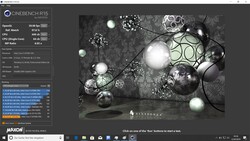 Cinebench R15 Multi 64Bit on battery