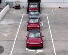 Model Y driving itself to delivery lots using unsupervised FSD. (Image source: Tesla/X)