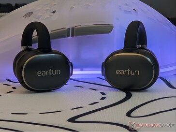 Front of the Clip 2 earbuds.