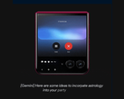 Gemini Live on the Razr+. (Image source: Motorola)