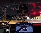 New Tesla Model Y wiper cleaning routine. (Image source: @DirtyTesLa/X)