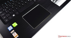 touchpad of the Acer Aspire 5 A517-51G