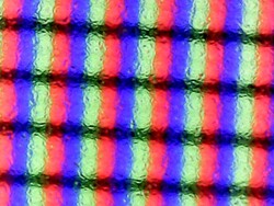 RGB subpixel and matte layer