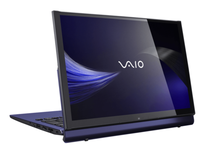 Vaio T Kachi-iro Special Edition in tablet mode view