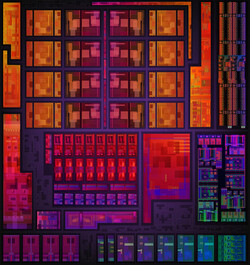 Die-shot of the Ryzen 5000G (Source: AMD)