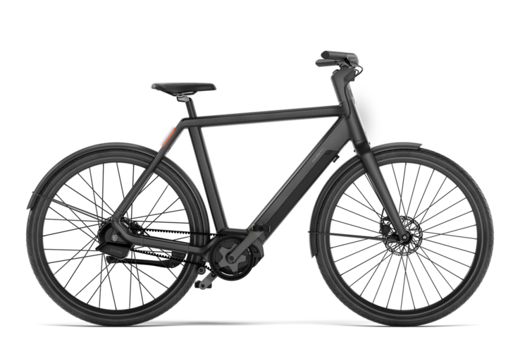 The Veloretti Electric Ace Two e-bike in Matte Black. (Image source: Veloretti)
