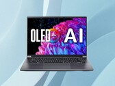 Acer Swift X 14 OLED laptop weighs 1.5 kg (3.3 lbs.).