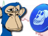 ApeCoin comes from the minds that created the popular Bored Ape NFTs. (Image source: Yuga Labs/ApeCoinDAO/CoinMarketCap - edited)