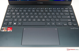 Keyboard of the Asus ZenBook 13 UM325S