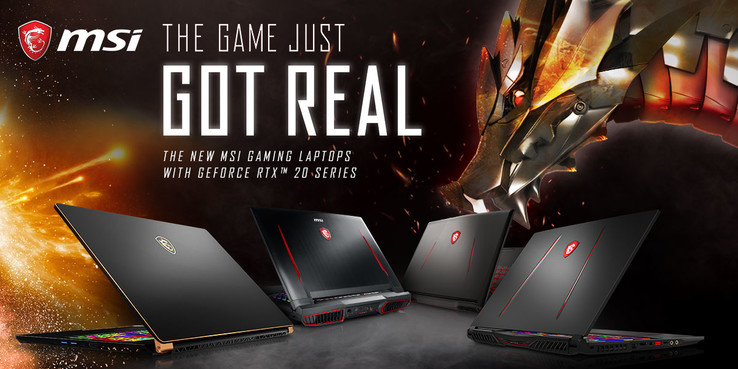 لابتوبات جديده من Msi بكروت Nvidia Geforce Rtx