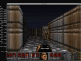 A prototype of DOOM running on a NEO Geo AES