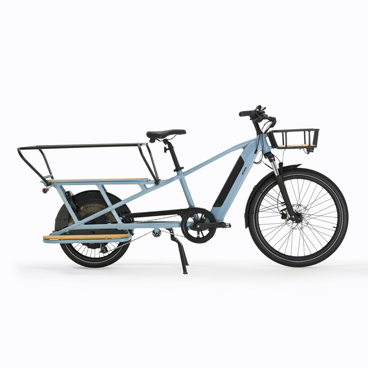 The Decathlon Electric Cargo Bike R500 is discounted in the UK and France. (Image source: Decathlon)