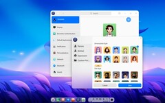 Deepin 23 Linux - Accounts settings (Image source: Deepin Technology Community)