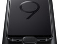 The Galaxy S9 shown with headphone jack on DeX Pad. (Source: Evan Blass)