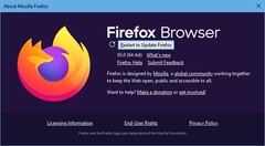 Firefox 93 to Firefox 94 update notification (Source: Own)