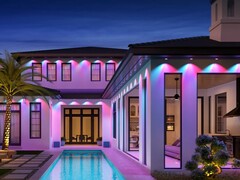 Govee’s Permanent Outdoor Lights Prism (pictured) are now available in the US. (Image source: Govee)