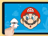 The Hello, Mario! app has familiar characters from the Mario universe.