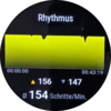 Running training: rhythm