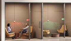 Logitech uses an mmWave radar for monitoring office spaces. (Image source: Logitech)