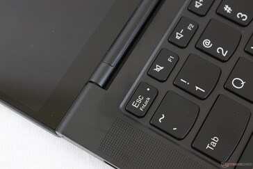 Display can open up to 180 degrees unlike on the Yoga Slim 7
