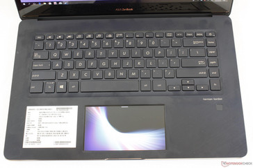 Fingerprint sensor has been moved from the corner of the trackpad to the edge of the keyboard