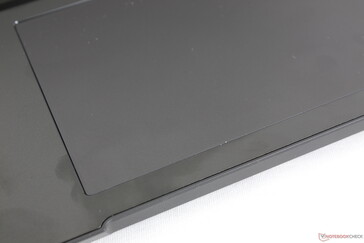 Clickpad is very spacious, but we do miss having dedicated mouse buttons for easier drag-and-drop actions