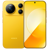 The Honor Magic9 in Popcorn Yellow