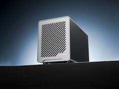 The Y104A starts at $345 on AliExpress. Pictured: the front of the NAS. (Image source: AliExpress)