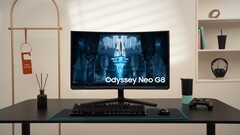 The Samsung Odyssey Neo G8 32-inch gaming monitor is cheaper than ever after a 43% Amazon discount. (Image source: Samsung)