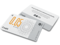 Assets loaded on the card can be verified via smartphone through a validation app. (Source: Tangem)