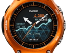 The Casio WSD-F10 will still receive Android Wear 2.0. The update has been delayed for other smartwatches. (Image source: Casio)