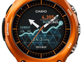 The Casio WSD-F10 will still receive Android Wear 2.0. The update has been delayed for other smartwatches. (Image source: Casio)