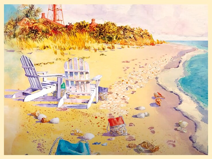 Dahl Taylor illustration for Sanibel (Image source: Avalon Hill)