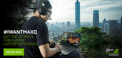 Nvidia will be giving away Max-Q laptops all month long in latest contest (Source: Nvidia)