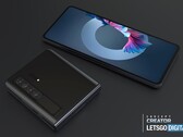 A new "Huawei Mate V" render. (Source: LetsGoDigital)