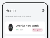 A possible first look at the Nord Watch and its UI. (Source: Mukul Sharma via Twitter)