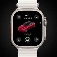 The Tesla app is finally available for the Apple Watch (Image source: Tesla)