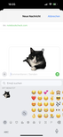 Photos can be made into stickers.