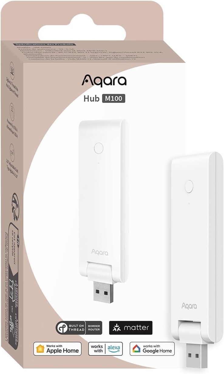 The Aqara Hub M100 is expected to launch globally in the near future. (Image source: Aqara)